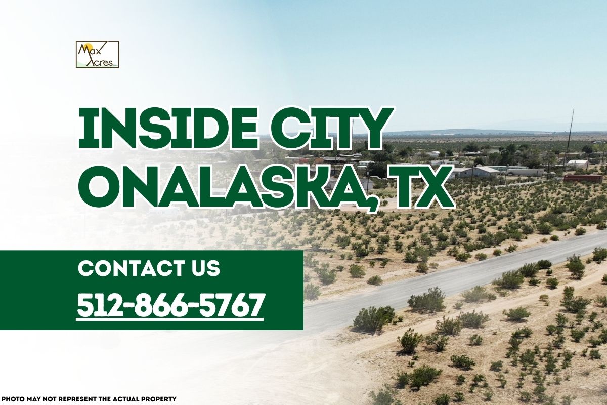 Residential land inside the City of Onalaska, Texas — close to Lake Livingston and city amenities.